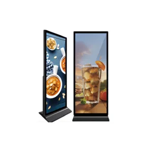 75-inch full-length digital kiosk for event displays